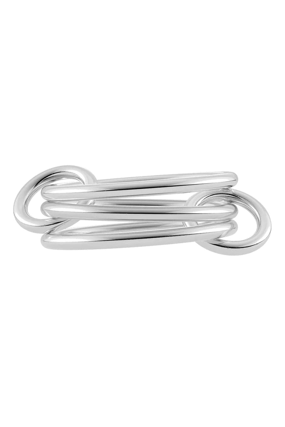Solarium Silver 3 Link Rings | Marissa Collections