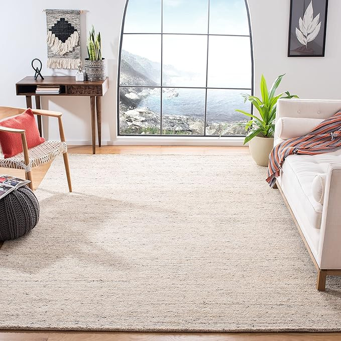 SAFAVIEH Himalaya Collection HIM413A Handmade Premium Wool Living Room Dining Bedroom Area Rug 9'... | Amazon (US)