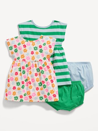 Short-Sleeve Dress and Bloomers Set for Baby | Old Navy (US)