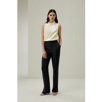 LILYSILK Sleeveless Blouse Silk - Ladies - Lily White Pure Silk - Effortless Femininity Cowl Neck T Shirt M | LilySilk