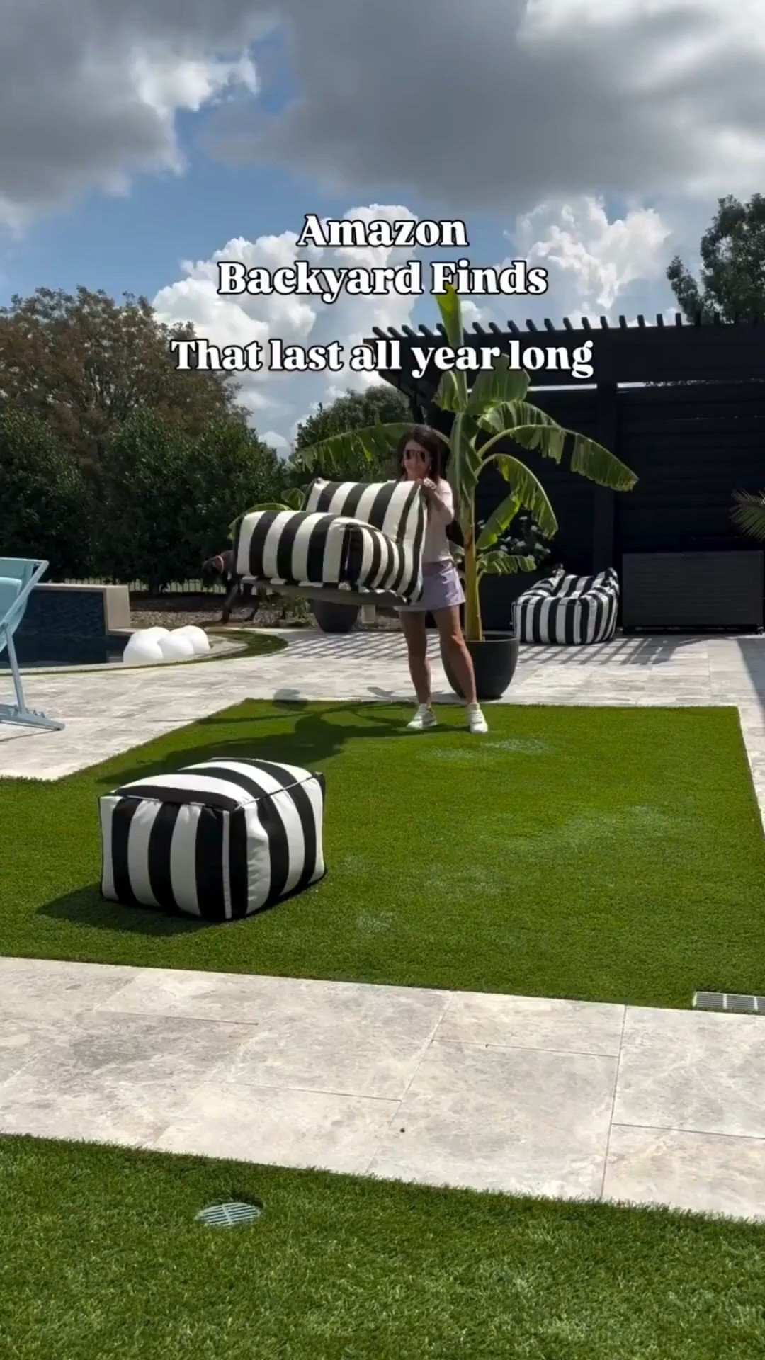 Because your backyard finds can last all year long! ✨ Fade and weather resistant is the best! Y’all know we live in the backyard! 

#backyard #outdoor #exterior  #founditonamazon #amazonfavorites #amazonmusthaves #amazonhome #amazonhomefinds #backyardpool #outdoorliving  backyard outdoor furniture#LTKFindsUnder100

#LTKdayinmylife #LTKHome #LTKSeasonal