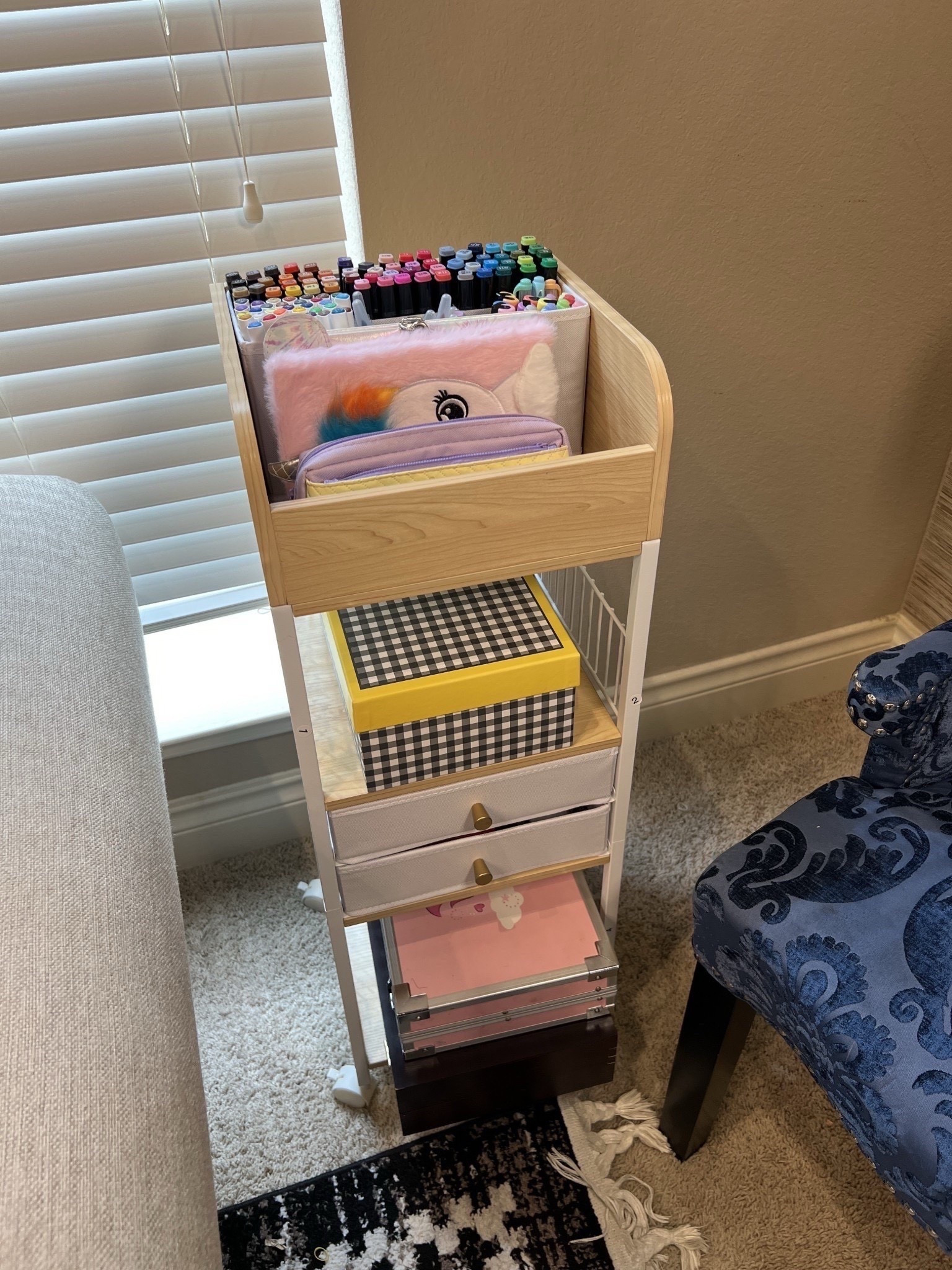 Organize your kids art supplies into this art cart and make your life easy      

#LTKValentine #LTKKids #LTKHome