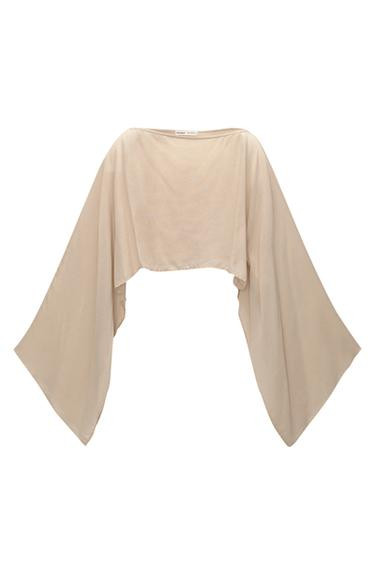 Long sleeve cropped cape | PULL and BEAR UK