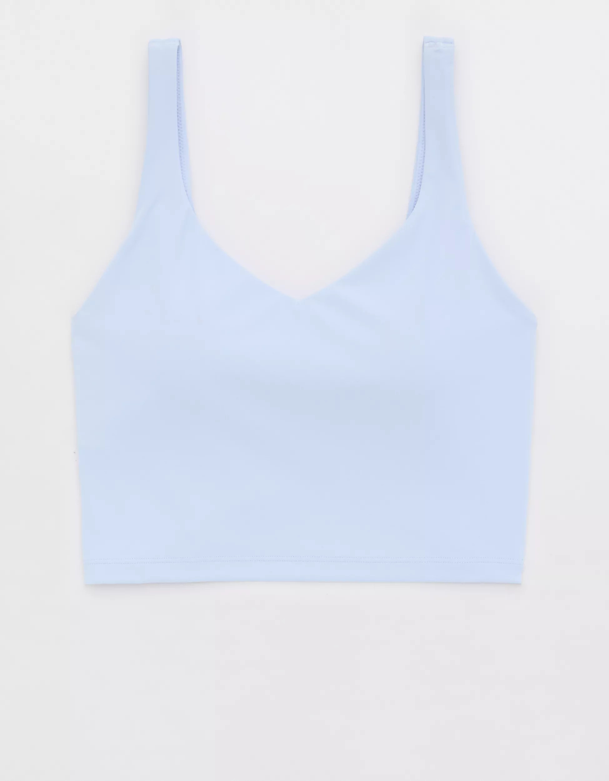 OFFLINE By Aerie Real Me Low Key Longline Sports Bra | American Eagle Outfitters (US & CA)