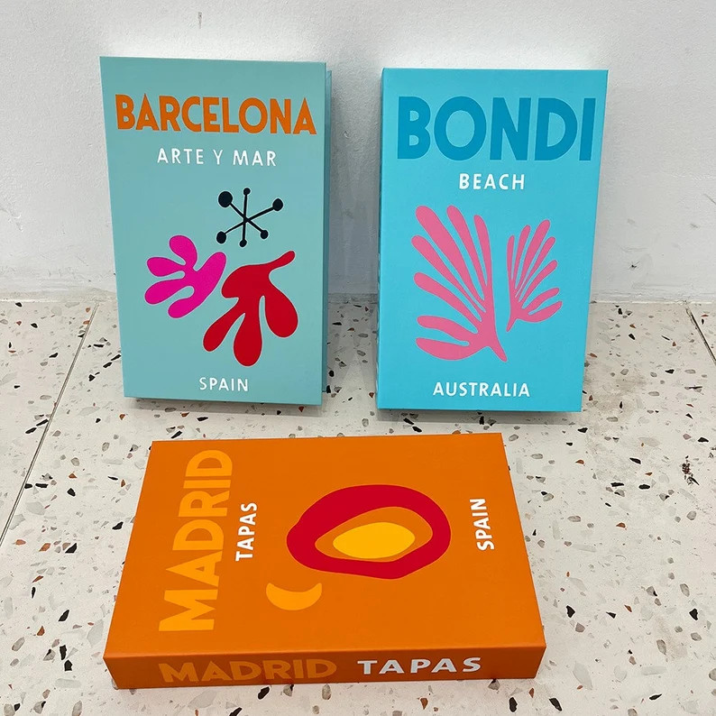 Decorative Book Coffee Table Storage Box Openable Book Faux - Etsy | Etsy (US)