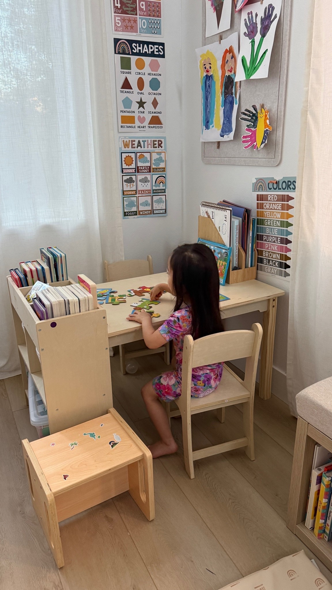 I woke up to her playing puzzles on her own. I love that she’s independent! #Toddlertoys #toddlerfinds #toddlermom #toddlertable #playroom #puzzles

#LTKmomlife #LTKHome #LTKKids