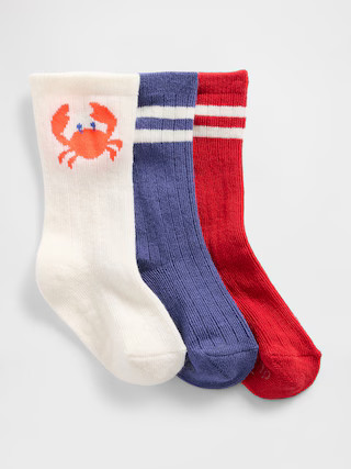 Baby First Favorites Crew Socks (3-Pack) | Gap (US)