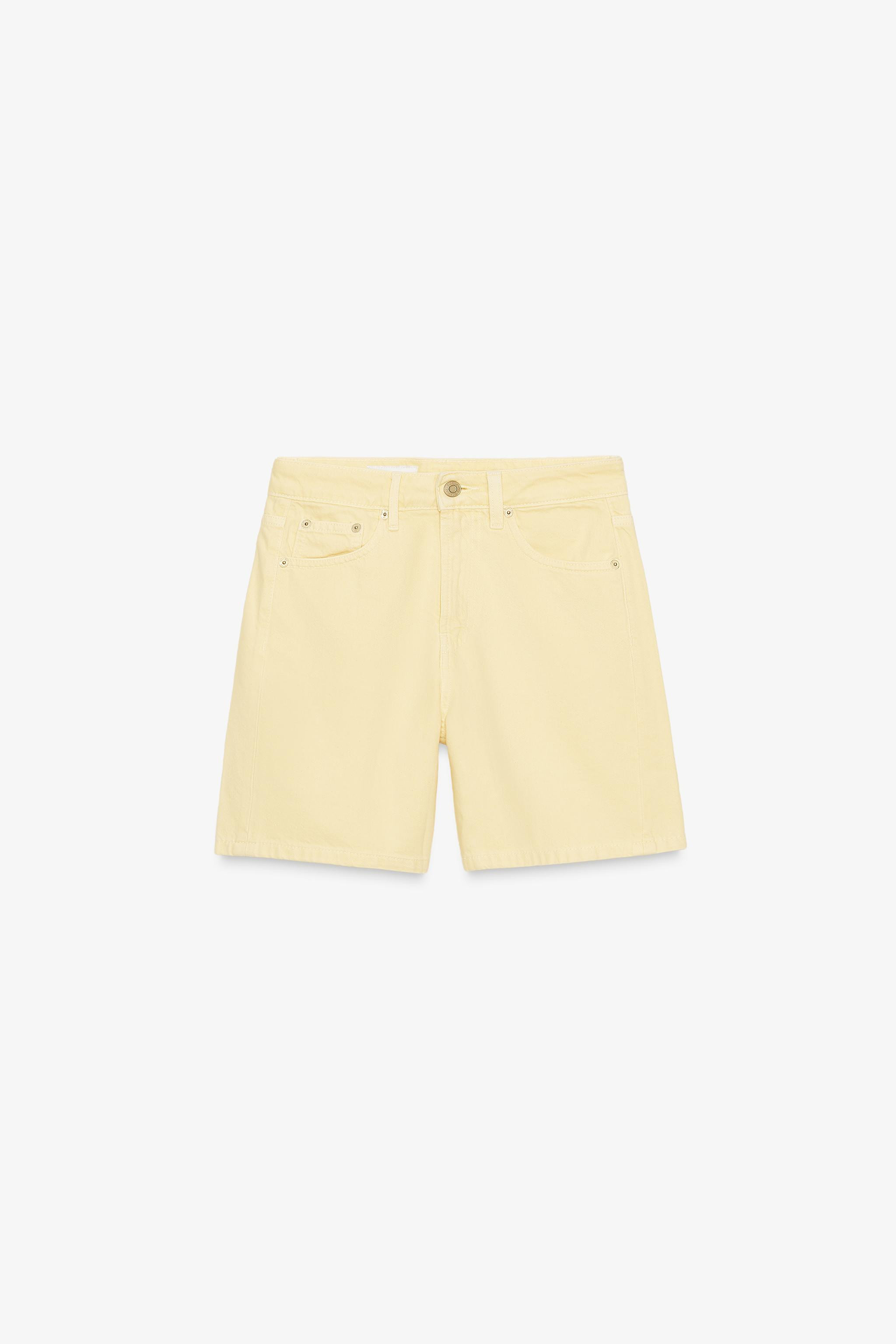 MID-RISE TRF DENIM SHORTS | Zara US