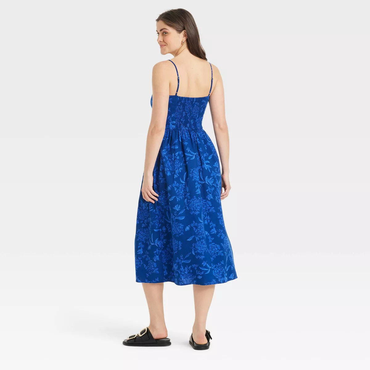 Women's Corset Midi A-Line Dress - Universal Thread™ | Target