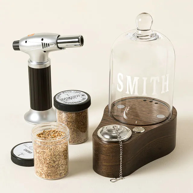 Personalized Cocktail Smoking Cloche | UncommonGoods