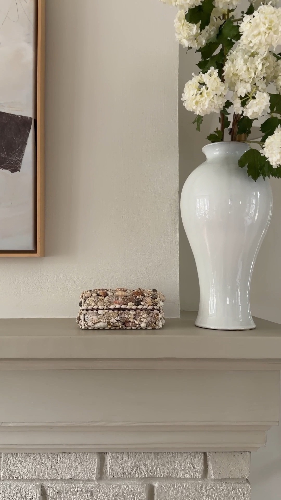 I’ve slowly started collecting seashell boxes lately, and they already feel like the kind of pieces I’ll keep forever. There’s something so special about them due to the imperfect shapes, the natural texture, the way each one feels a little found rather than mass produced. They add that layered, storied feeling to a space that I’m always drawn to.

If you’ve been looking for some to start your own collection and can’t wait for the local thrift to have one, I linked a few favorites that are currently available. 

Comment SHOP and I’ll send them your way ✨