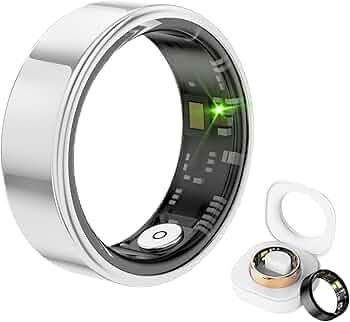 Smart Ring Health Tracker, Anillo Inteligente para Hombre, Health Rings for Women & Men, Long Las... | Amazon (US)