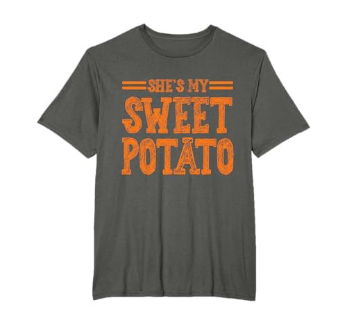 She's My Sweet Potato Tee - I YAM I YAM Couple's Matching T-Shirt | Amazon (US)