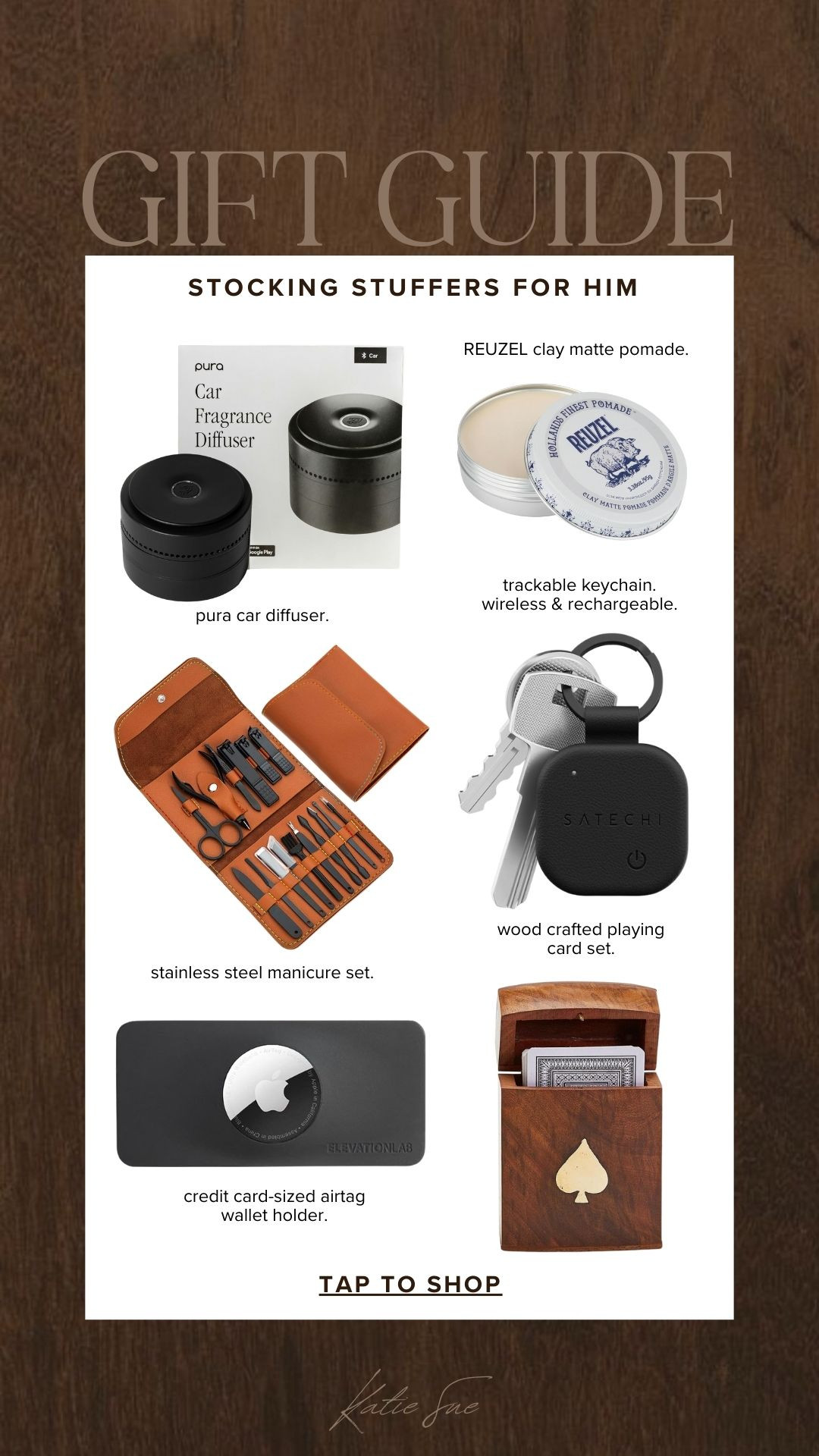 GIFT GUIDE: stocking stuffers for husbands and dads. 

 #LTKCyberWeek #LTKGiftGuide #LTKFindsUnder50