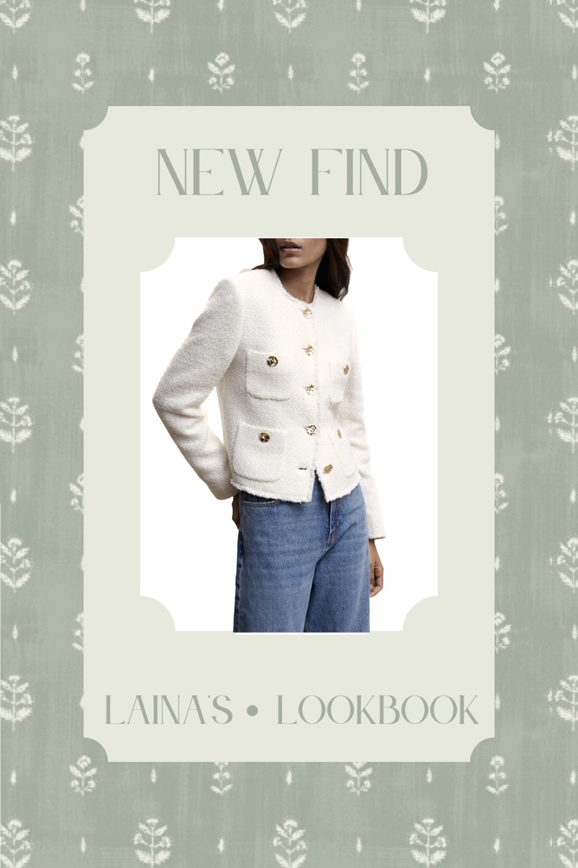 Great tweed jacket from mango — would wear with a black top + black/grey denim and black flats

#LTKFind #LTKunder100 #LTKworkwear