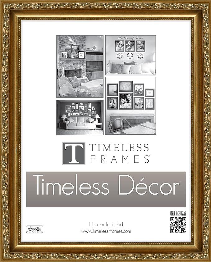 Timeless Frames Carrington Frame Gold, 11" x 14" | Amazon (US)