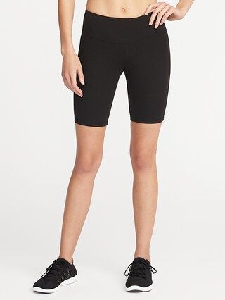 Mid-Rise Compression Bermuda Shorts for Women (8") | Old Navy US