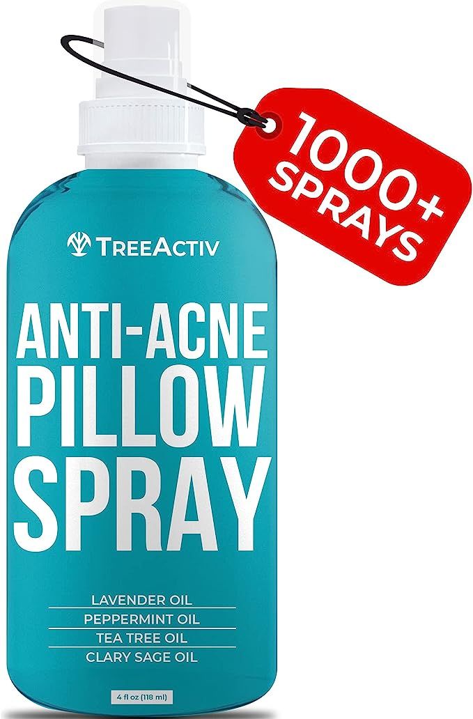 Anti-Acne Pillow Spray, Refreshing Blanket, Fabric, Linen Sheet, & Pillow Mist, Travel Pillow Aro... | Amazon (US)