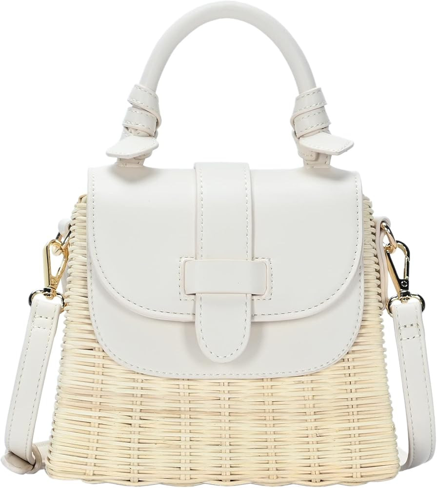 Madison West - The Stella Top Handle Satchel Style Crossbody Bag for Women | Amazon (US)