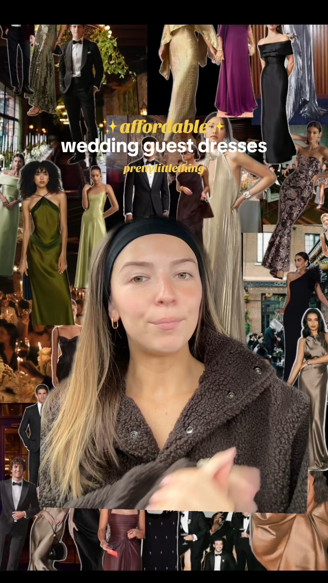 prettylittlething wedding guest dress inspo 🥂