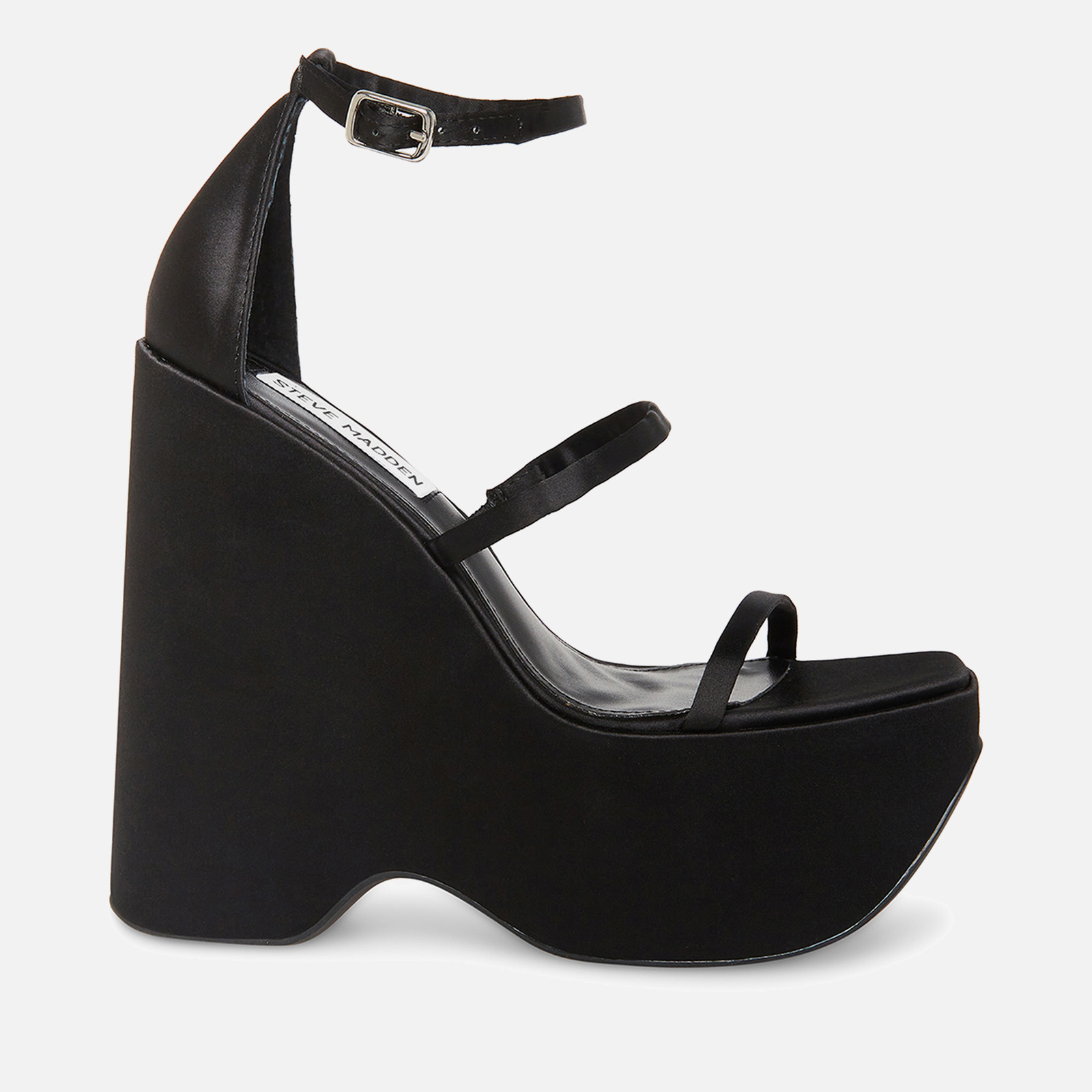 Steve Madden Varia Satin Platform Sandals - UK 3 | Allsole (Global)