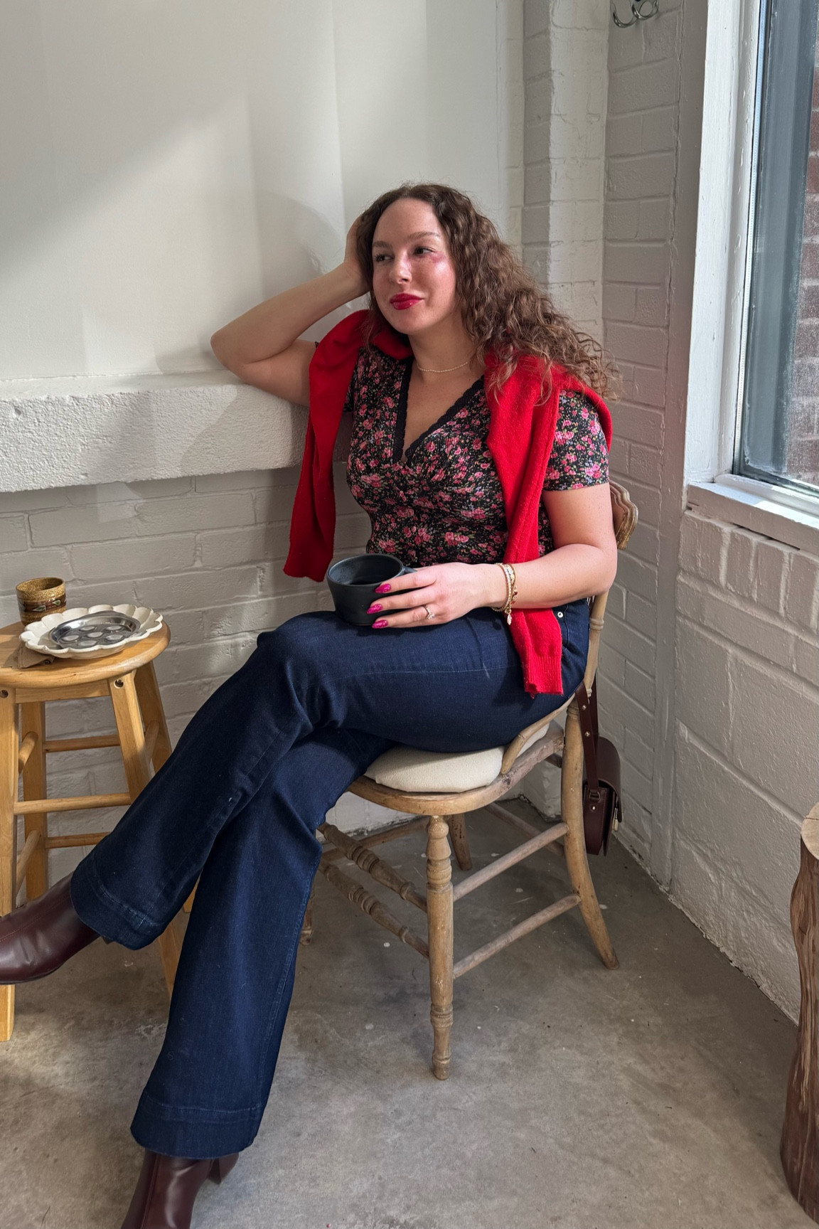 Jeans size 10/30, cardigan size medium, tee shirt is sold out I linked a similar shape 

#LTKmidsize #LTKcurves #LTKspring