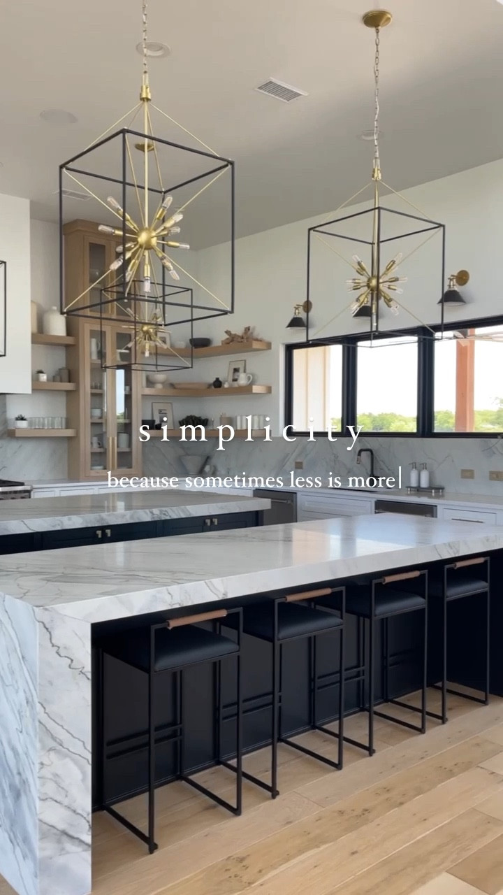 A clean and simple kitchen made for entertaining.

#LTKhome #LTKfamily #LTKFind