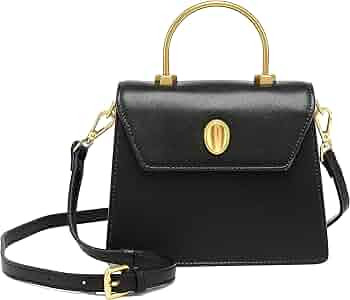 Scarleton Gold Top Handle Satchel Purses for Women, Handbags for Women, Crossbody Bags for Women,... | Amazon (US)