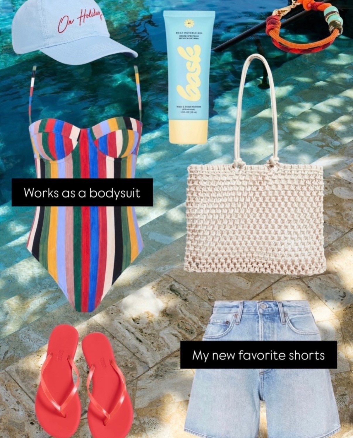 What to wear to… Dorado Beach 
 
Swimsuit
Beach hat 
SPF
#ltktravel

#LTKootd