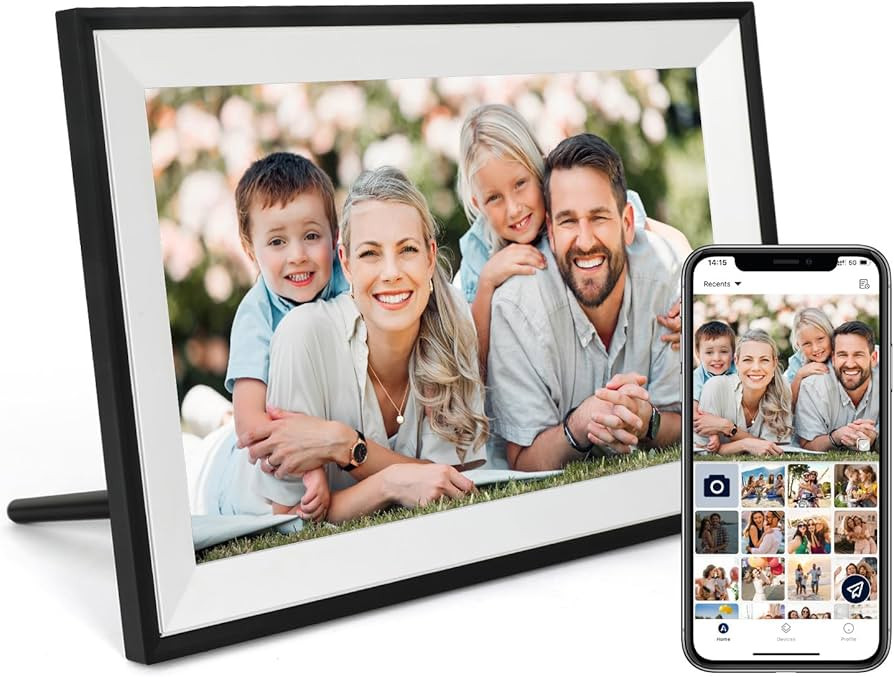Digital Picture Frame 10.1 Inch WiFi Digital Photo Frame IPS HD Touch Screen Smart Cloud Photo Fr... | Amazon (US)