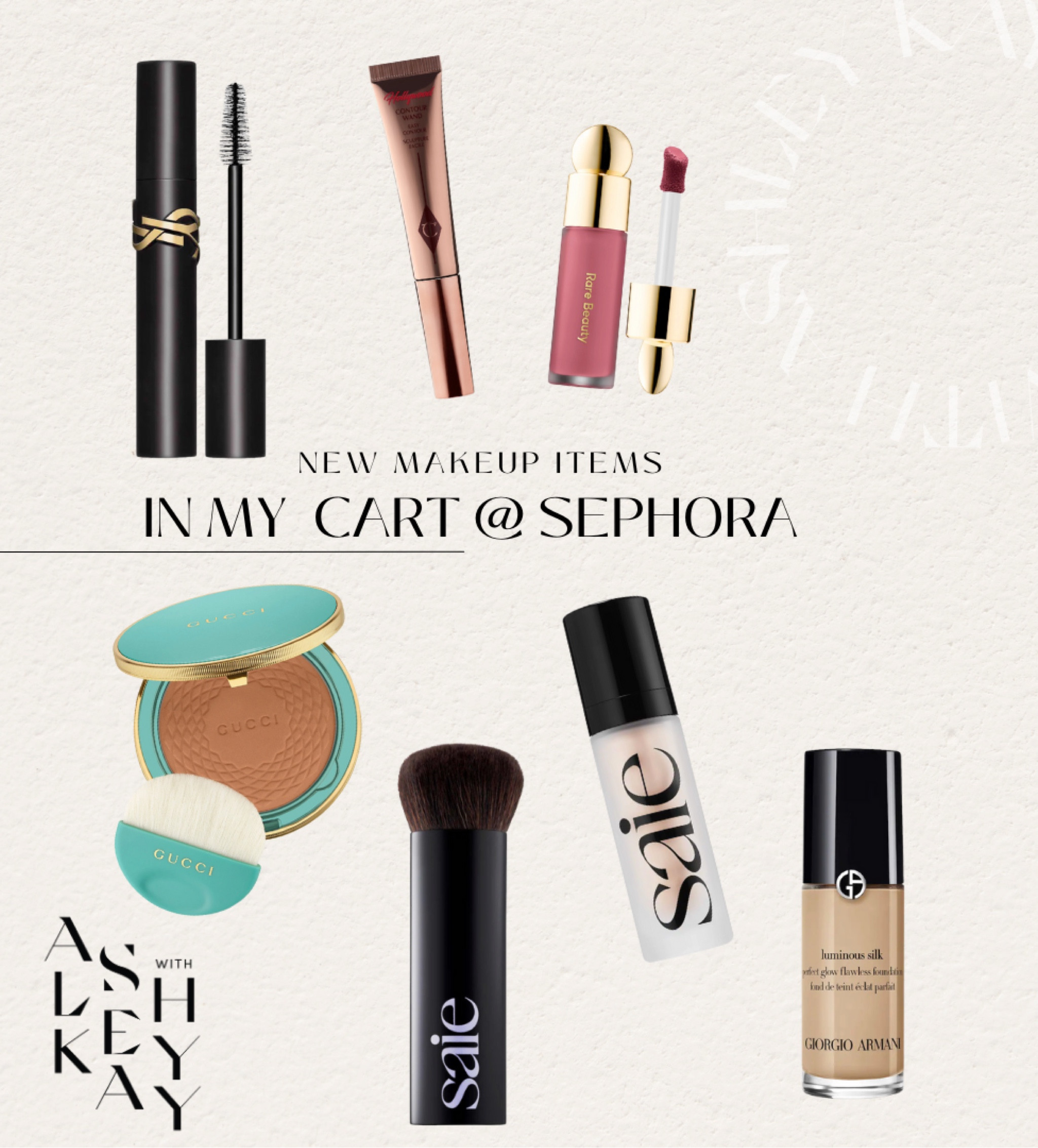what’s in my cart for the sephora sale this year 

Sephora sale, beauty sale, Saie, liquid blush, YSL mascara, bronzer, blush brush, glow foundation 

#LTKbeauty #LTKsalealert #LTKBeautySale