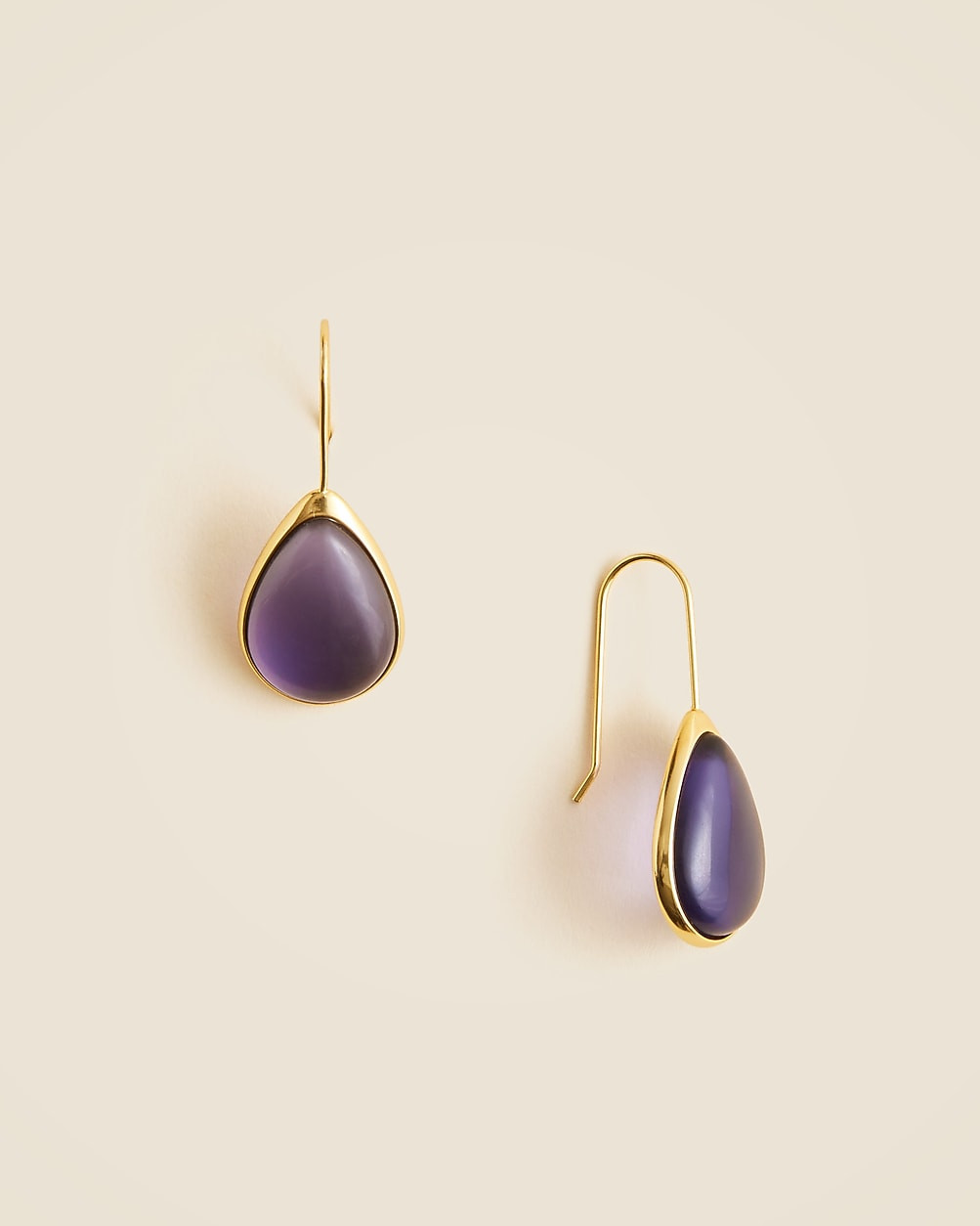 Stone teardrop earrings | J. Crew US