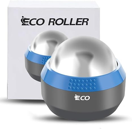 iECO Cold Massage Roller Ball - Ice Roller Ball for Muscles Deep Tissue, Cold & Heat Therapy, Pla... | Amazon (US)