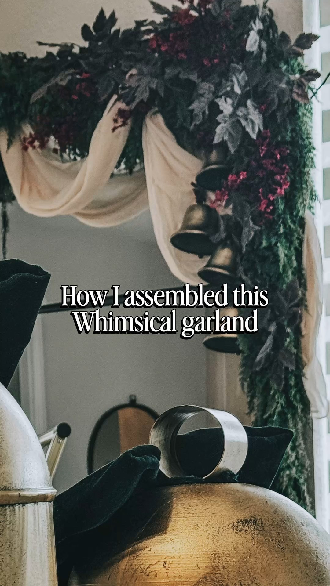 Unleash your creativity this holiday season! ✨🌟 Crafting a DIY Christmas garland with rich brown and cranberry tones, accented with brass touches, is a beautiful way to showcase your unique style. Remember, your home reflects YOU! #DIYDecor #HolidayMagic #EmpowerYourself

#LTKSeasonal #LTKHome #LTKHoliday