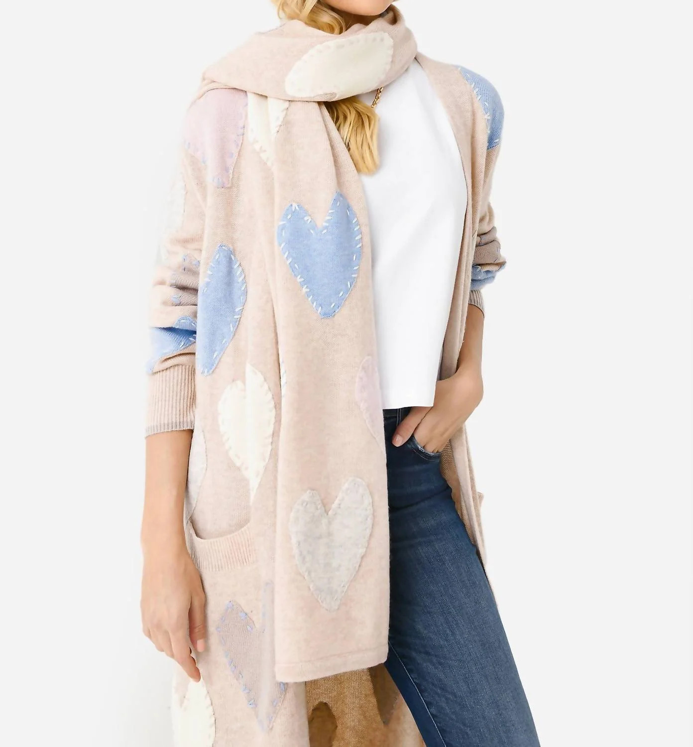 Women's Zero Waste Scarf In Pluto | Shop Simon