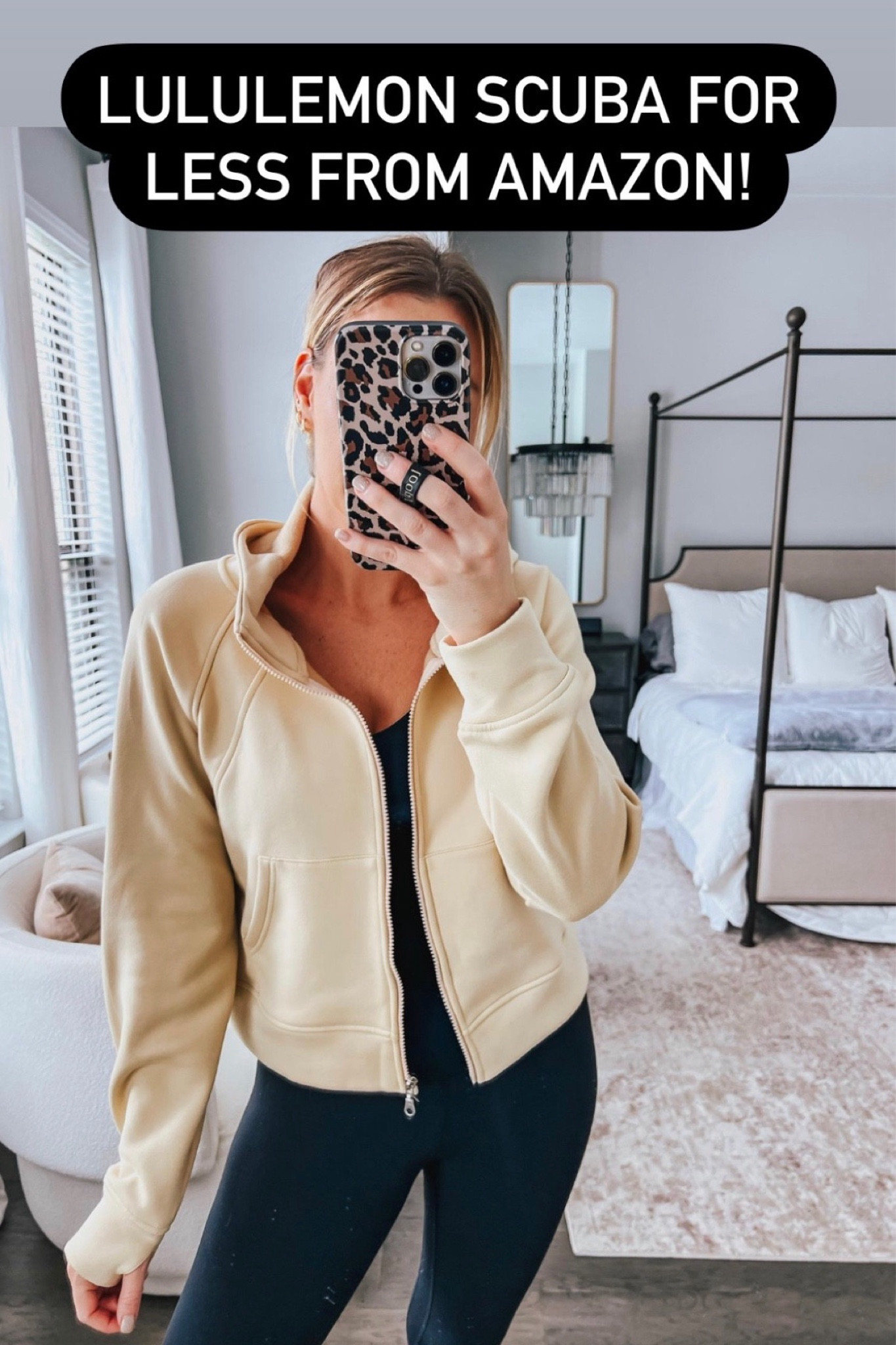 Lululemon lookalike zip up hoodie! Comes in tons of colors, fits tts 
#founditonamazon 

#LTKFitness #LTKFindsUnder50 #LTKStyleTip