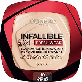 L'Oréal Paris Infallible Fresh Wear Powder: PORCELAIN | Amazon (US)
