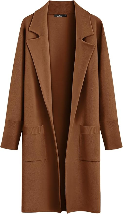 LILLUSORY Women's Long Dressy Cardigan Sweaters Fall Trendy Oversized Coatigan 2023 Knit Jacket W... | Amazon (US)