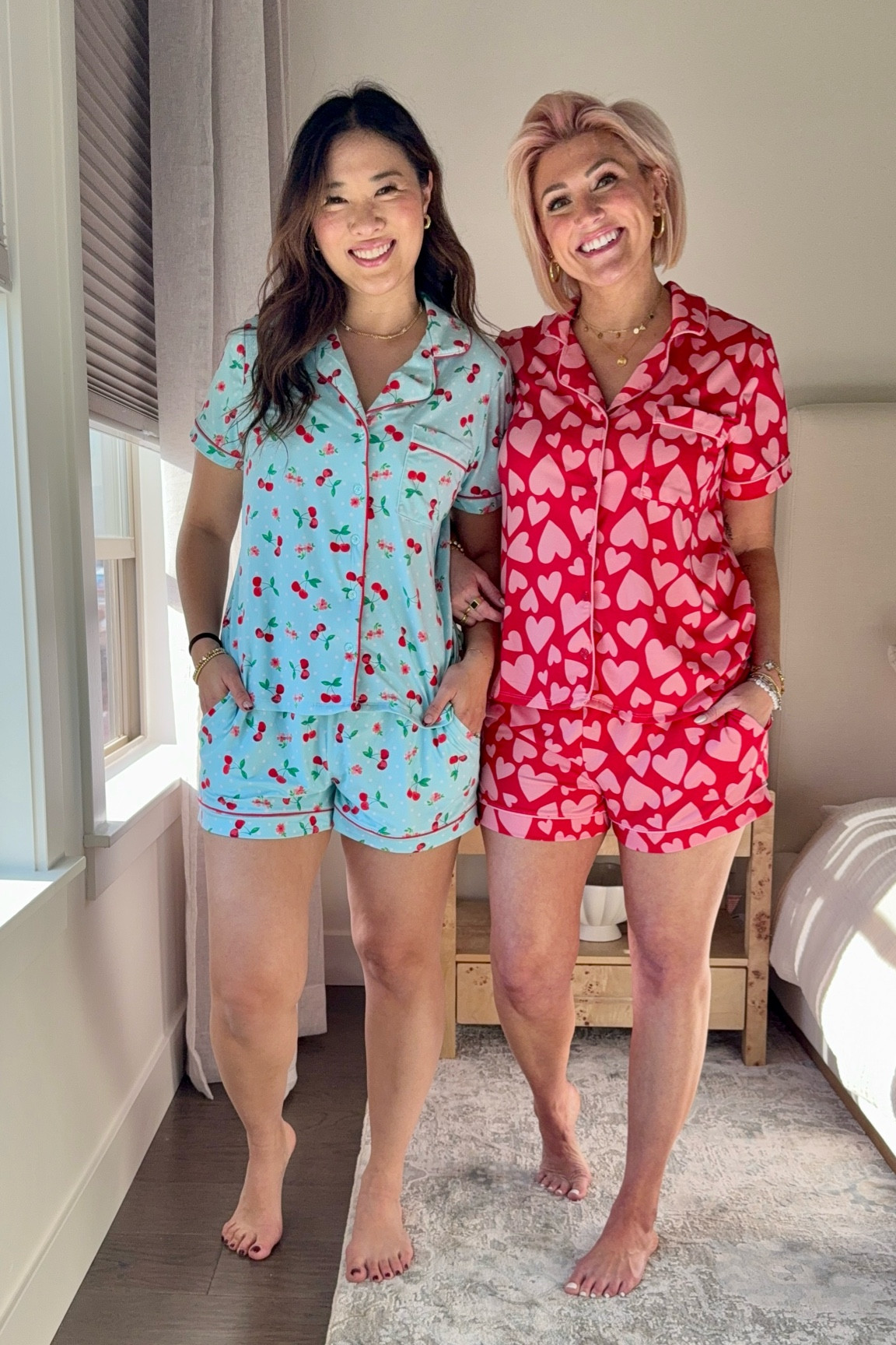 Love, love LOVE these Walmart Joyspun PJ’s! Seriously the best! We are both wearing the Medium and they fit perfectly! 

#LTKSeasonal #LTKFindsUnder50 #LTKGiftGuide