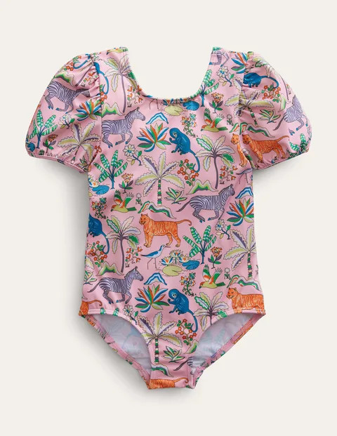 Puff Sleeve Swimsuit | Boden (US)
