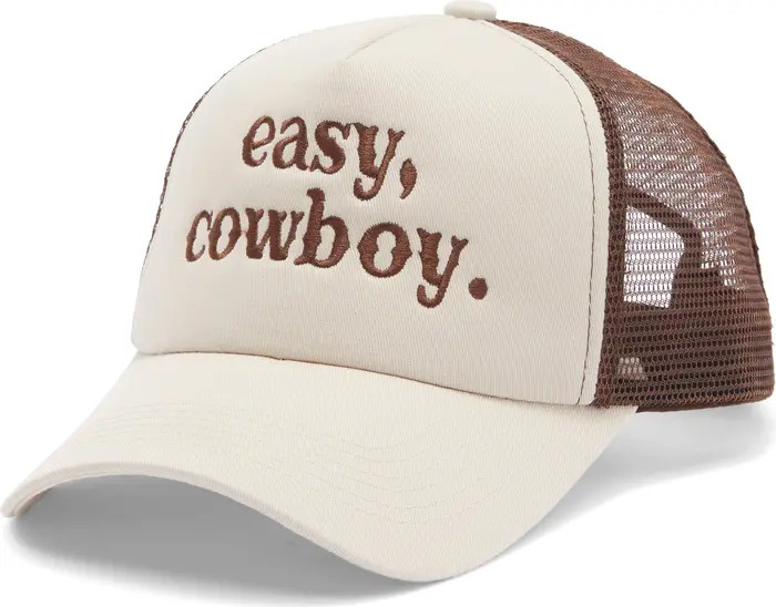 WORN/WEST Easy Cowboy Trucker Hat | Nordstromrack | Nordstrom Rack