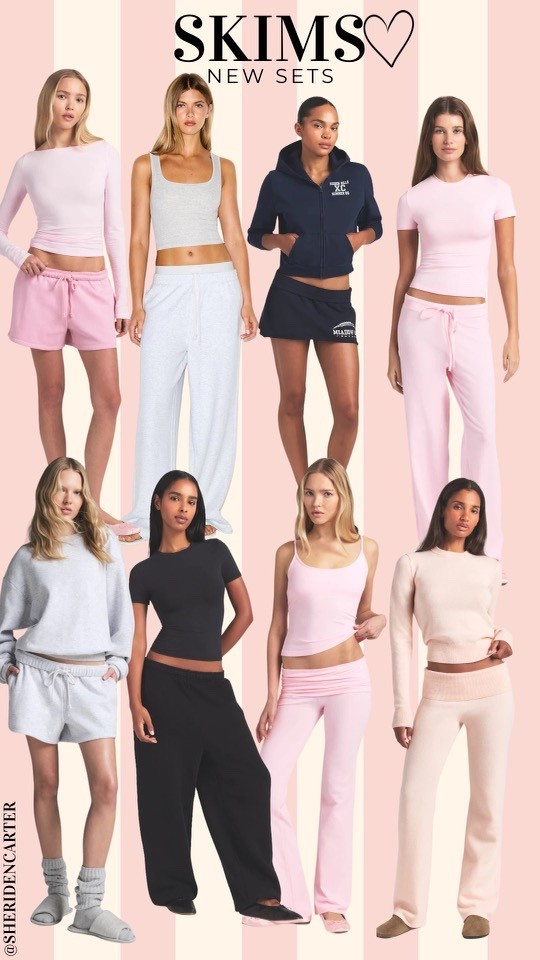 Skims has the most comfy sets of all time! Check out all of their brand new sets!￼￼

#LTKmomlife #LTKgrwm #LTKootd