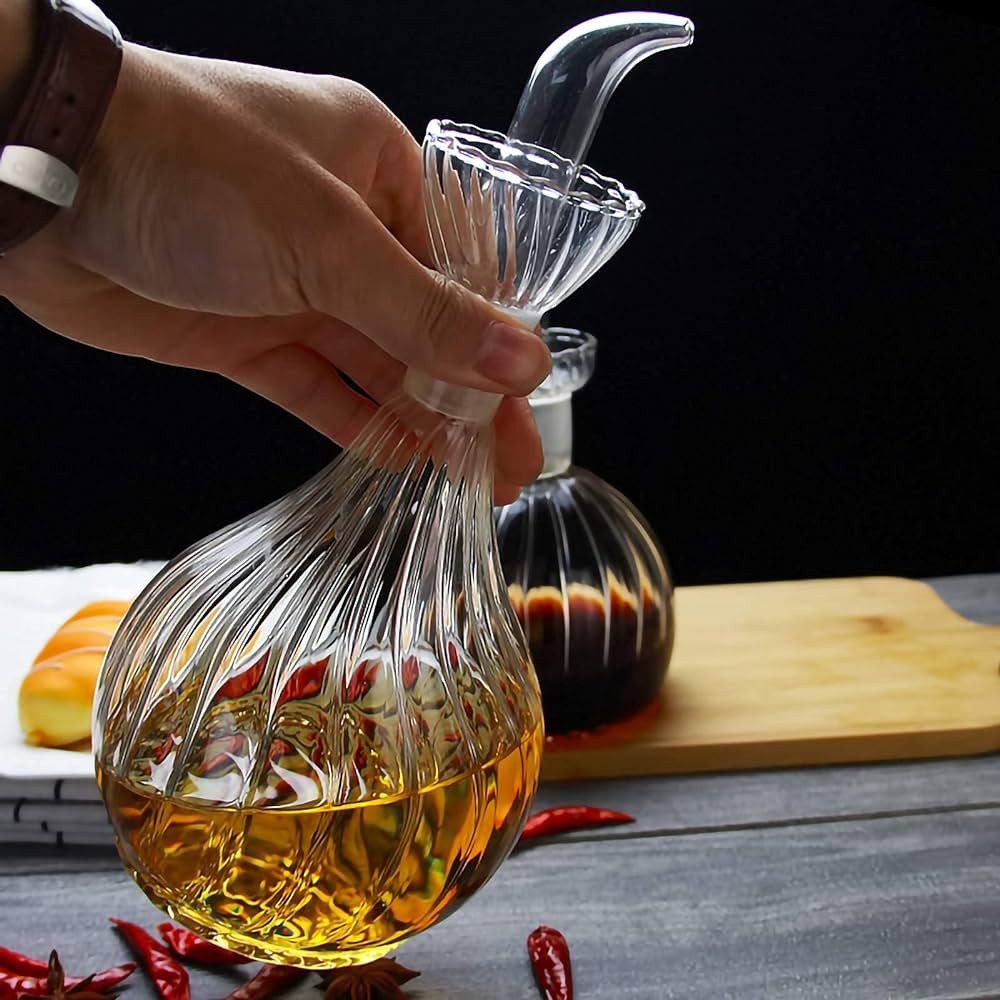 HAIZEEN 18 oz/550ml Olive Oil Dispenser Bottle/Oil Bottle Dispenser/Oil Cruet, Olive Oil Dispense... | Amazon (US)