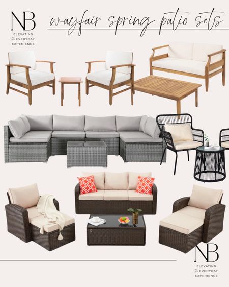 Revitalize your outdoor haven with Wayfair! Discover a wide selection of patio furniture, rugs, umbrellas, grills, and gazebos to suit any style and budget. #ad #Wayfair @wayfair 

wayfair // outdoor furniture // outdoor decor // spring outdoor decor // spring porch decor // spring porch // patio furniture set // patio finds

#LTKSeasonal #LTKhome #LTKfindsunder100