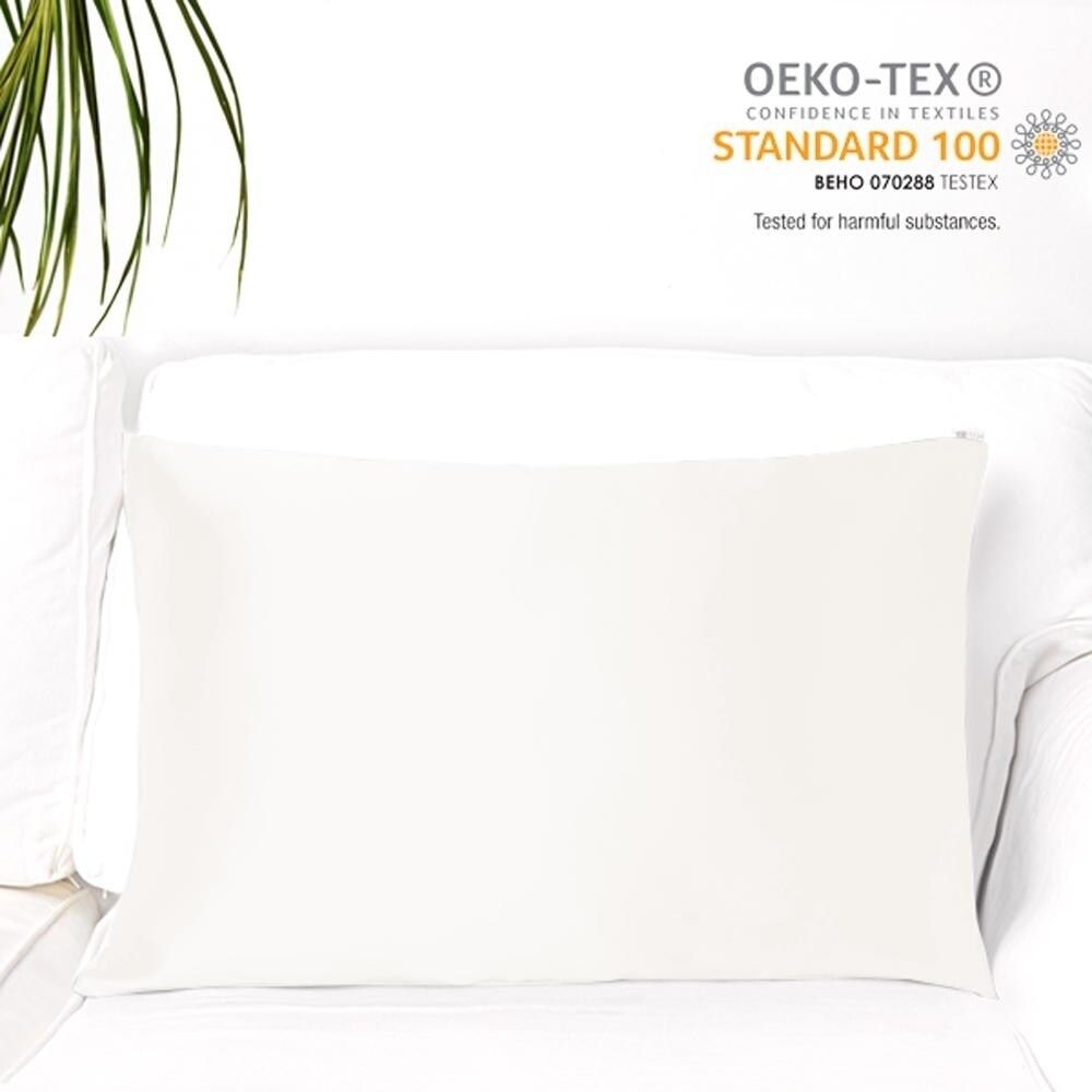 MYK Pure Mulberry Silk Pillowcase, 19 Momme Both Sides Silk OEKO-TEX (Burgundy - King) | Bed Bath & Beyond