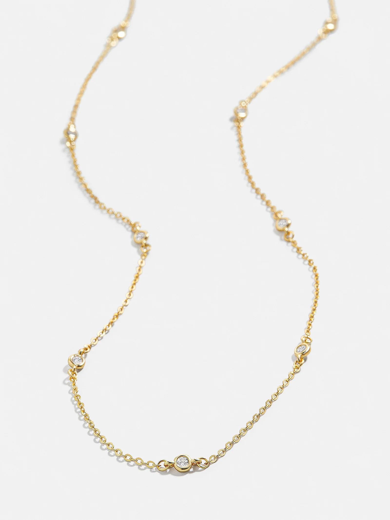 Yasmine 18K Gold Necklace | BaubleBar (US)