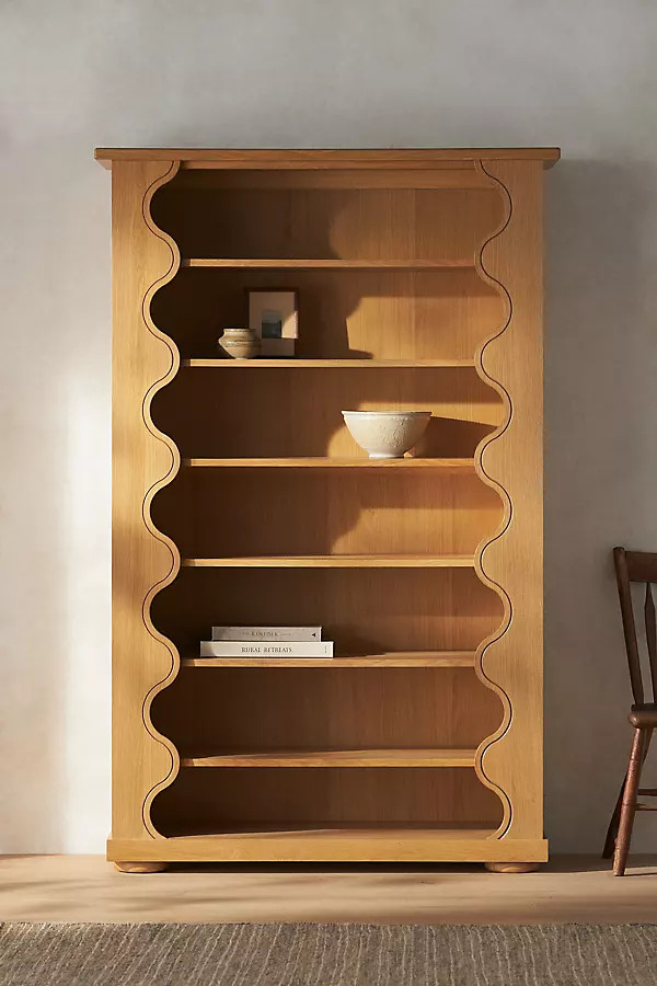 Katie Hodges Scalloped Bookcase | Anthropologie (US)