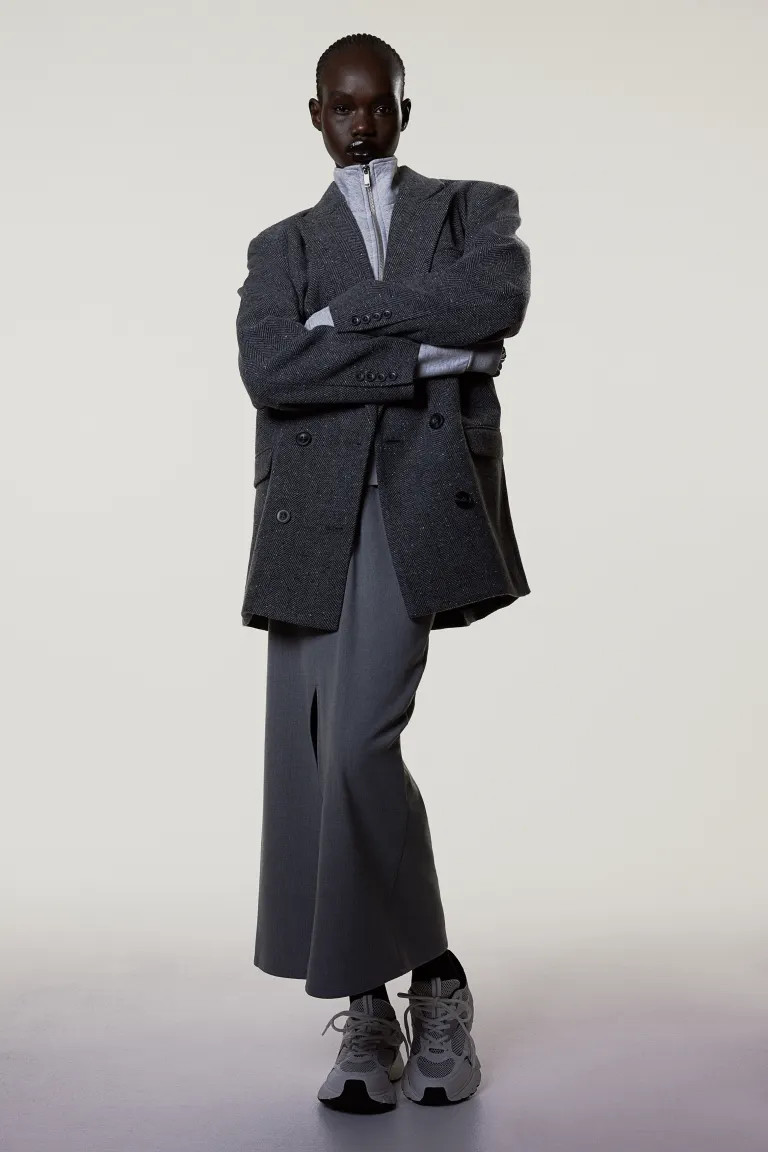 Oversized Double-breasted Blazer | H&M (US + CA)