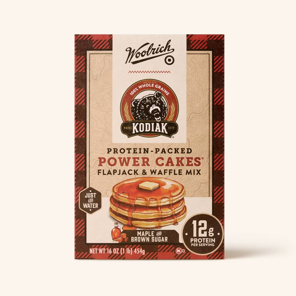 Kodiak Protein-Packed Maple Brown Sugar Flapjack & Waffle Mix - 16oz - Woolrich x Target | Target