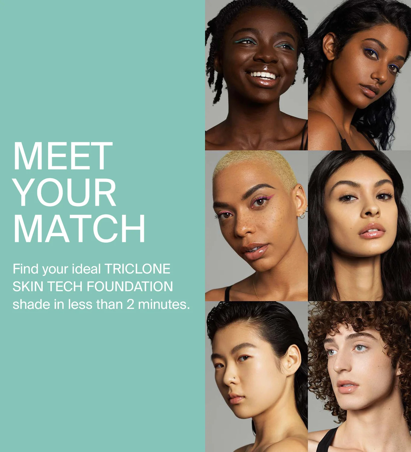 TRICLONE™ 
SKIN TECH 
MEDIUM COVERAGE
FOUNDATION | Haus Labs